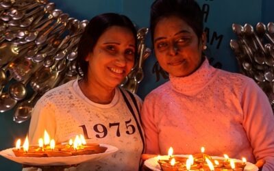 Diwali solidario en el «Sheroes Hangout»